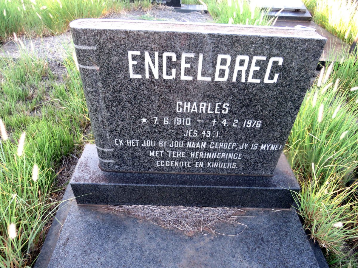 ENGELBREG Charles 1910-1976