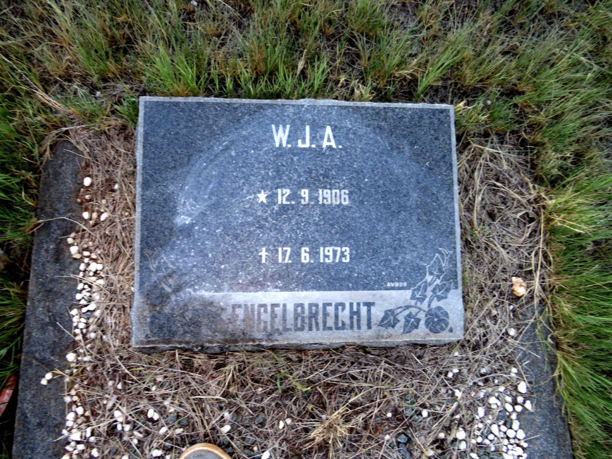 ENGELBRECHT W.J.A. 1906-1973