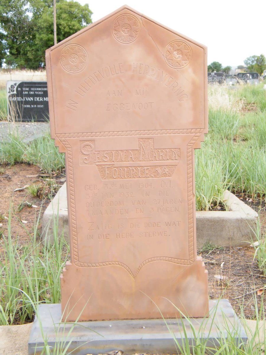 FOURIE Gesina Maria 1904-1932