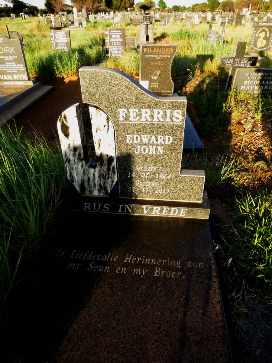 FERRIS Edward John 1974-2011