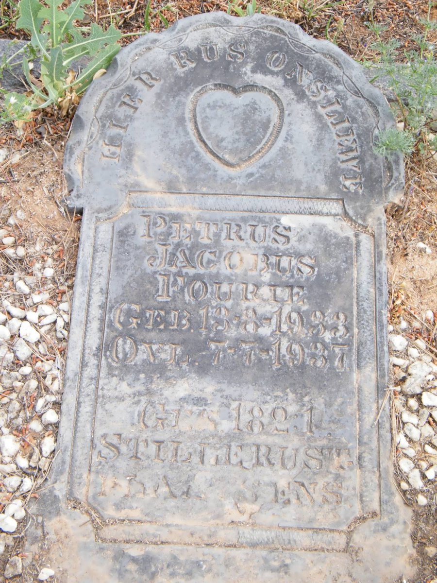 FOURIE Petrus Jacobus 1933-1937