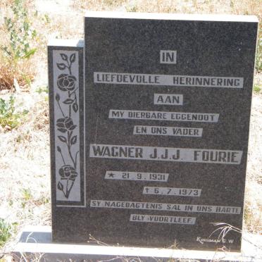 FOURIE Wagner J.J.J. 1931-1973