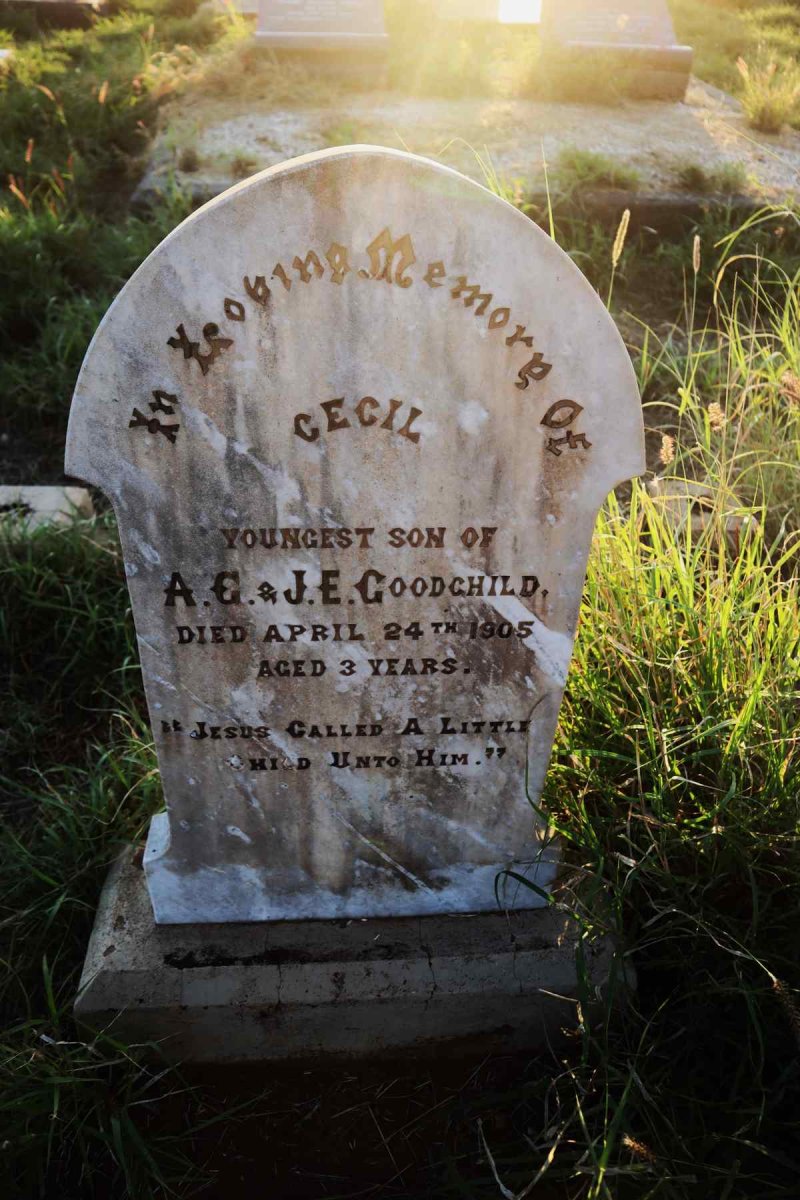 GOODCHILD Cecil -1905
