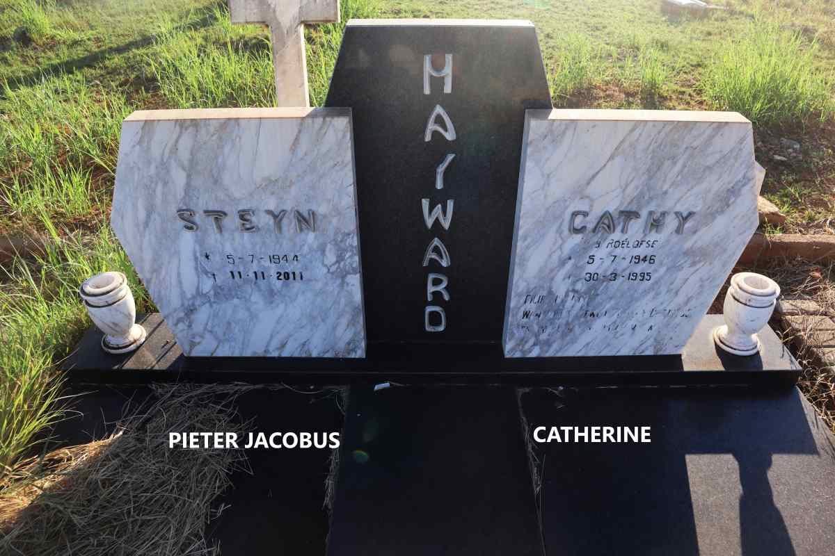 HAYWARD Steyn 1944-2011 & Cathy ROELOFSE 1946-1995