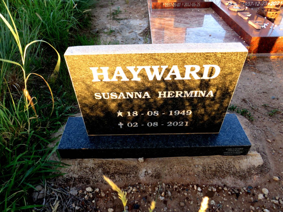HAYWARD George Joseph & Susanna Hermina 1949-2021_2