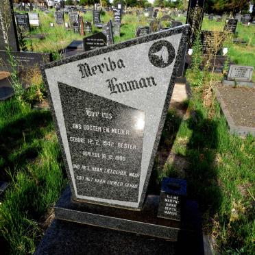HUMAN Meriba nee BESTER 1942-1980