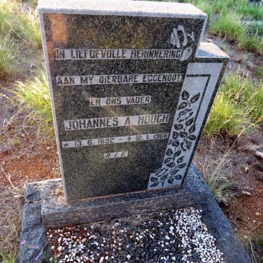 HOUGH Johannes A. 1892-1966