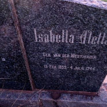 HUGO Jacobus Pieter 1854-1932 & Isabella Aletta VAN DER WESTHUIZEN 1859-1944_2