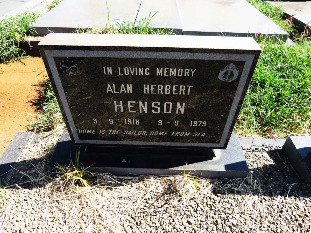 HENSON Alan Herbert 1918-1979 & Elsie Erica 1923-1997 _2