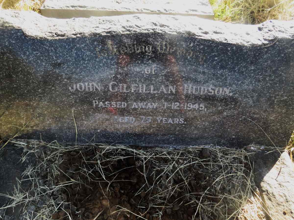 HUDSON John Gilfillan -1945