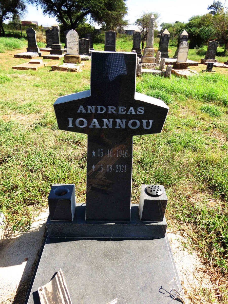 IOANNOU Andreas 1946-2021