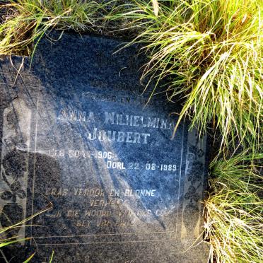 JOUBERT Anna Wilhelmina 1906-1989