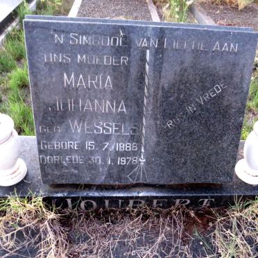 JOUBERT Maria Johanna nee WESSELS 1888-1978