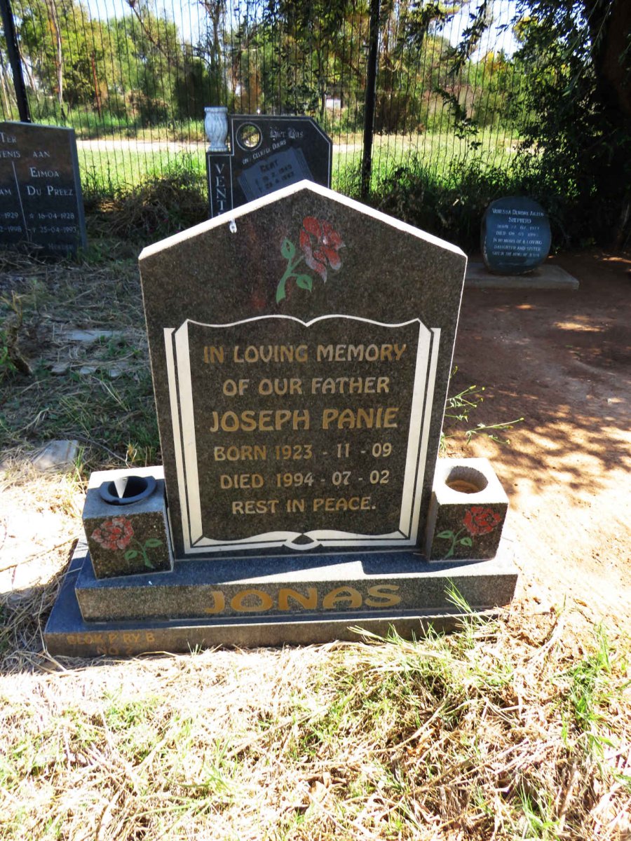 JONAS Joseph Panie 1923-1994