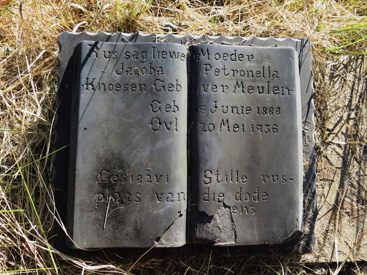 KNOESEN Jacoba Petronella nee VERMEULEN 1888-1936
