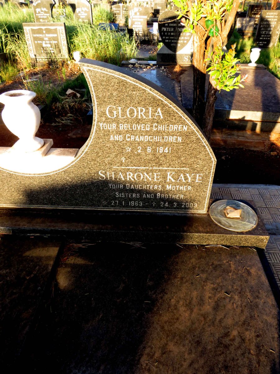 KRUGER David 1938-2002 & Gloria 1941- :: KRUGER Sharone Kaye 1963-2003_2