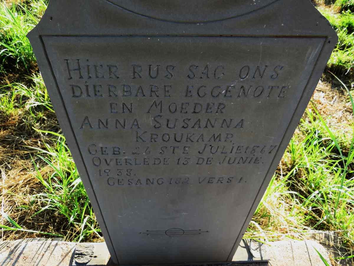 KROUKAMP Anna Susanna 1867-1938
