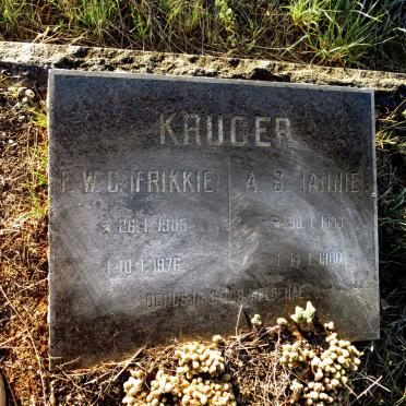 KRUGER F. W.C. 1905-1976 & A.S. 1906-1980