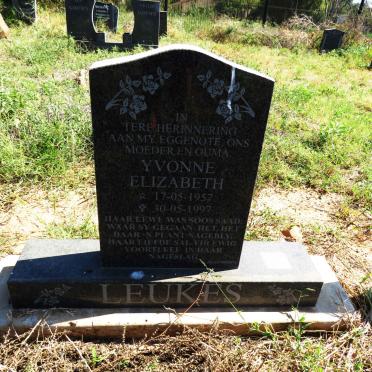 LEUKES Yvonne Elizabeth 1957-1997