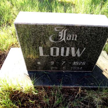 LOUW Jan 1926-1994