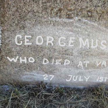 MUSSON George -1917