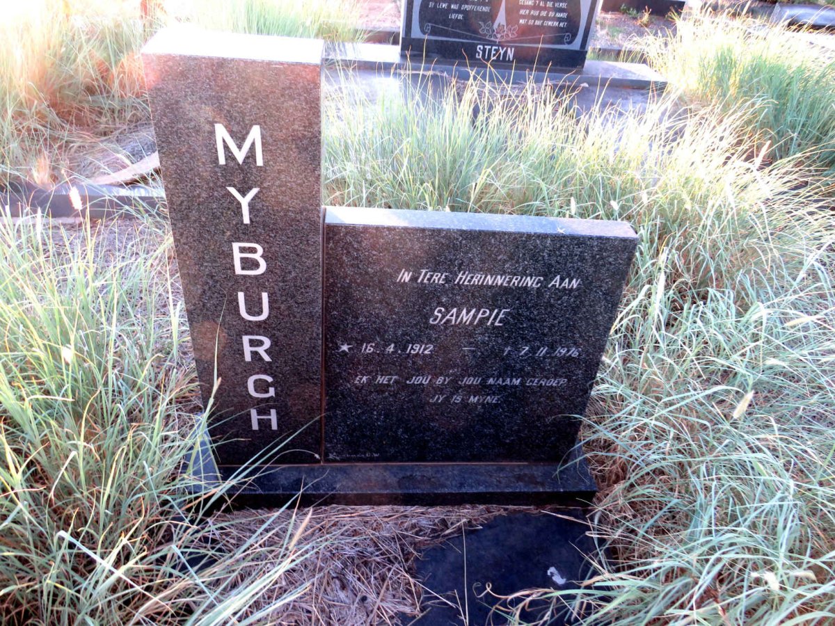 MYBURGH Sampie 1912-1976