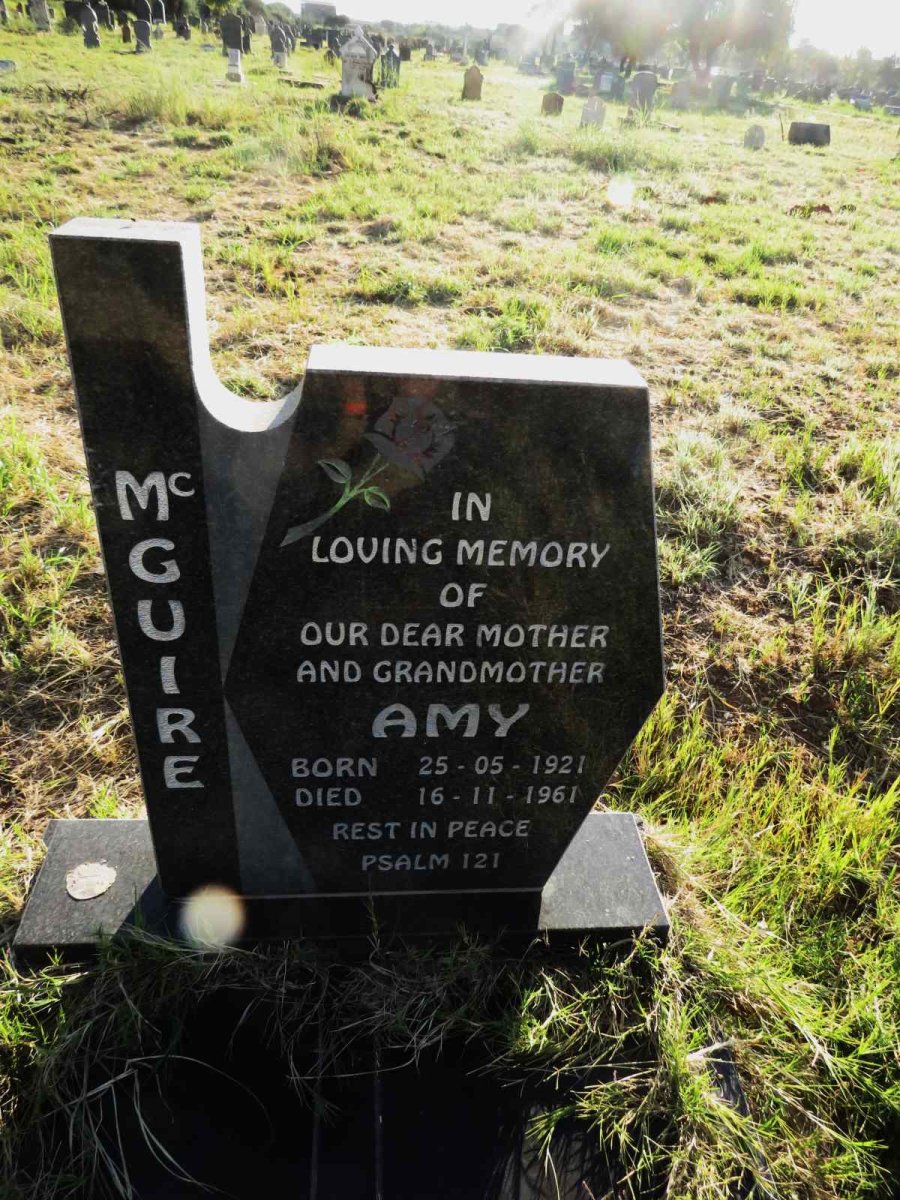 MCGUIRE Amy 1921-1961