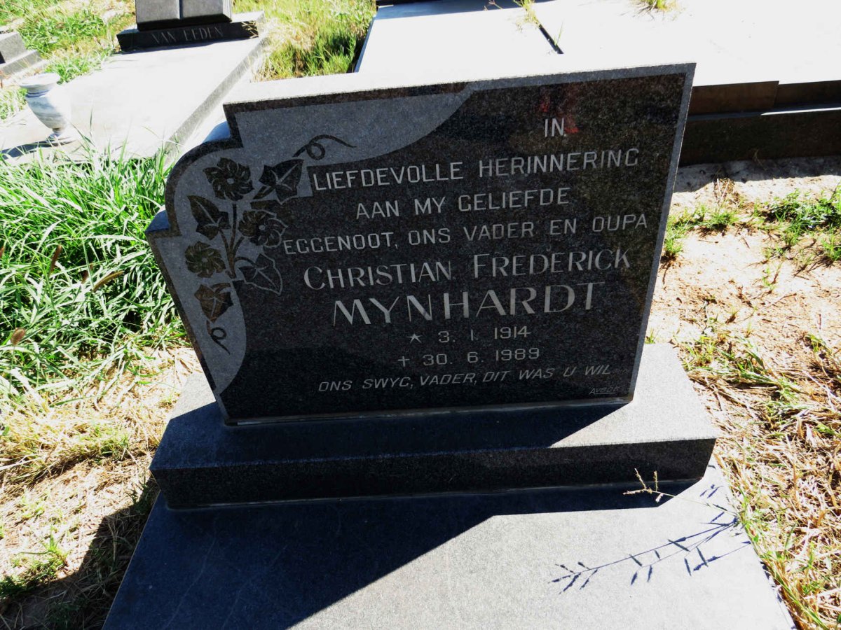 MYNHARDT Christian Frederick 1914-1989
