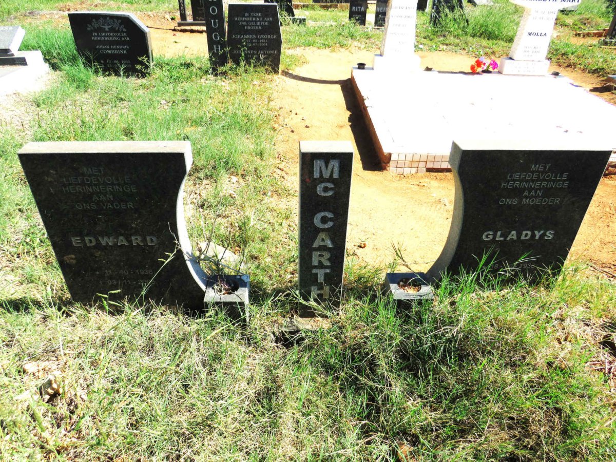 MCCARTHY Edward 1936-2005 & Gladys 1936-_1