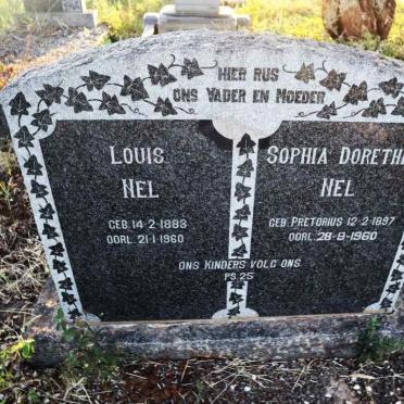 NEL Louis 1883-1960 & Sophia Dorethea PRETORIUS 1897-1960