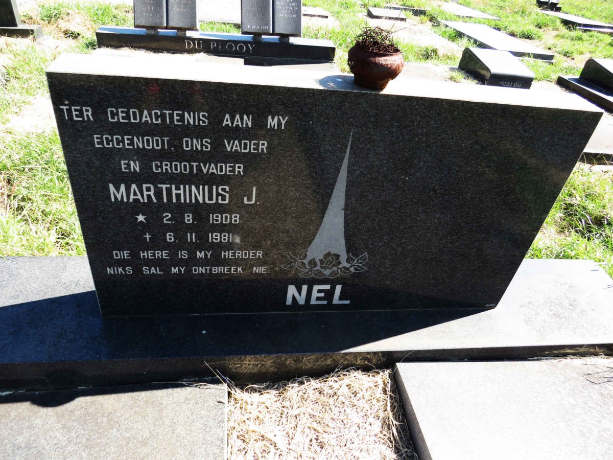 NEL Marthinus J. 1908-1981