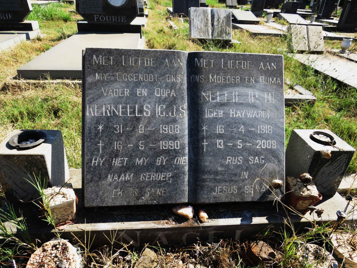 NAGEL C.J.S. 1908-1990 & P.D. HAYWARD 1918-2008