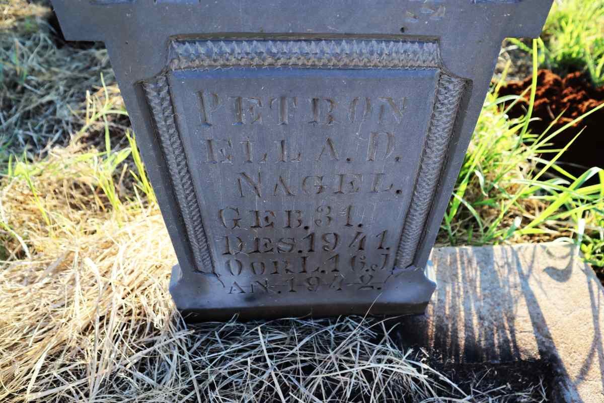 NAGEL Petronella D. 1941-1942