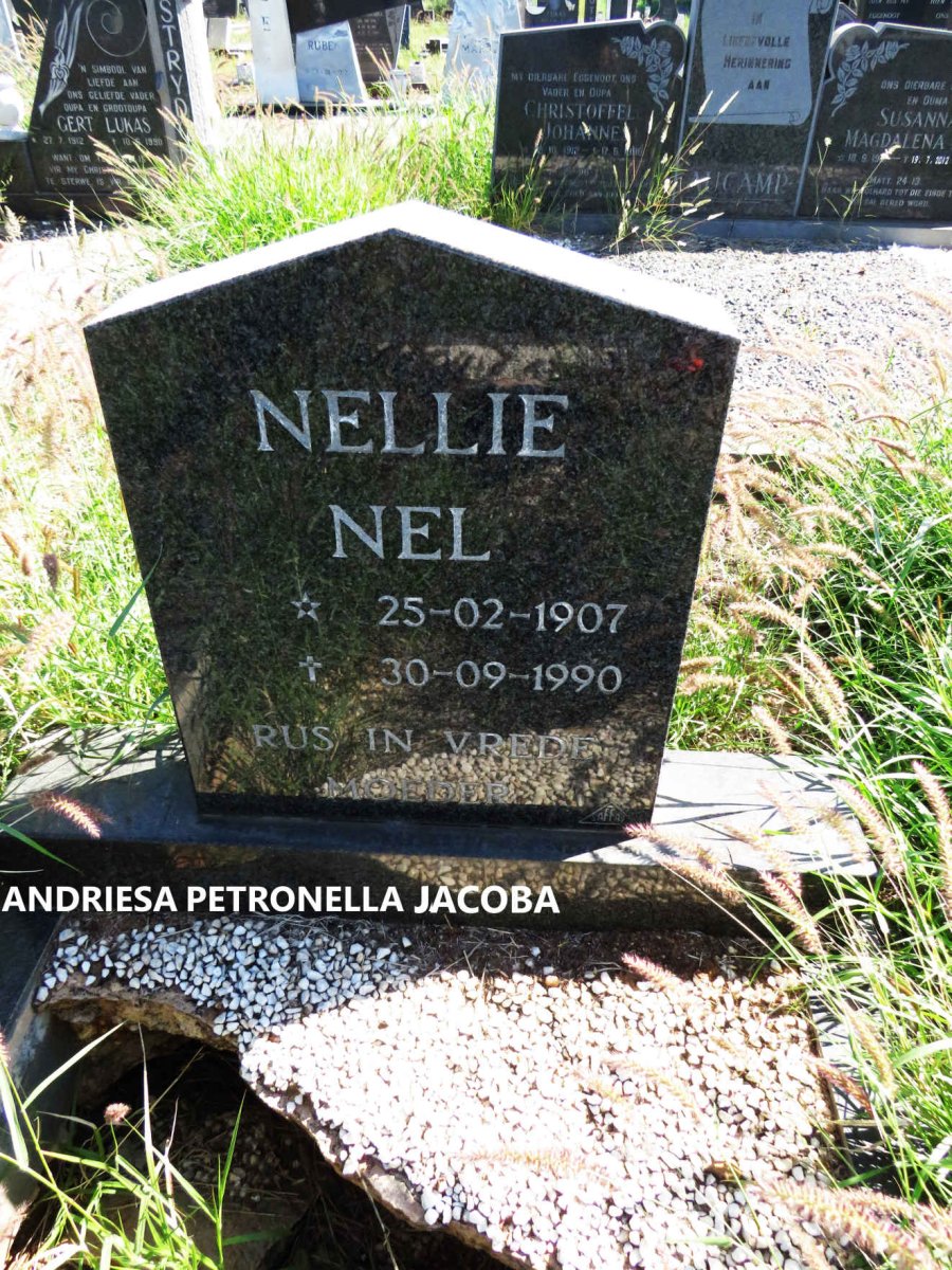 NEL Andriesa Petronella Jacoba 1907-1990