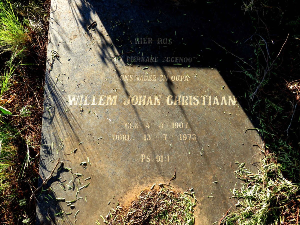 NIEKERK Willem Johan Christiaan, van 1907-1973 & Elsie Maria Elizabeth VAN DER WATT 1911-2003_2