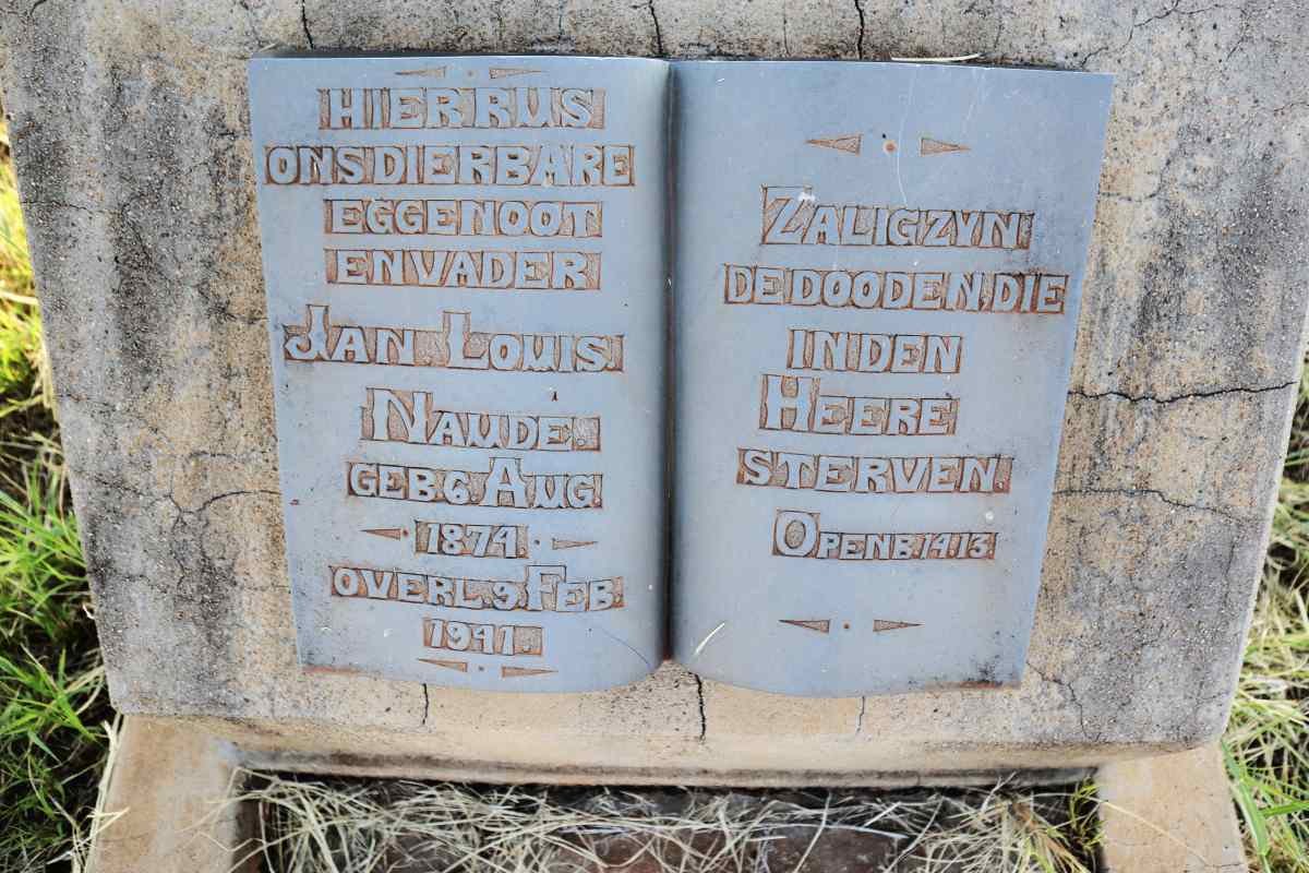 NAUDE Jan Louis 1874-1941