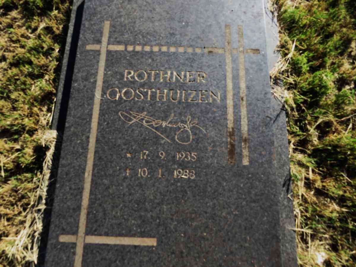 OOSTHUIZEN Rothner 1935-1988