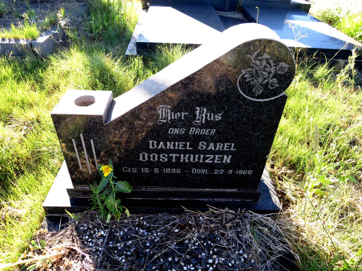 OOSTHUIZEN Daniel Sarel 1896-1968