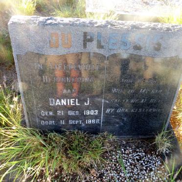 PLESSIS Daniel J., du 1903-1966