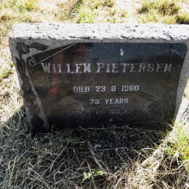 PIETERSEN Willem -1960