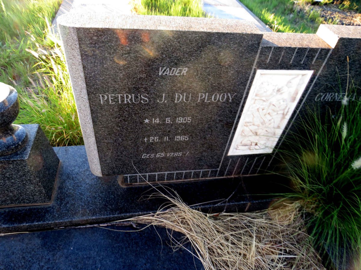 PLOOY Petrus J., du 1905-1965 & Cornelia C. BREDENKAMP 1907-1982_1