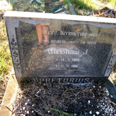 PRETORIUS Christiaan I. 1903-1986