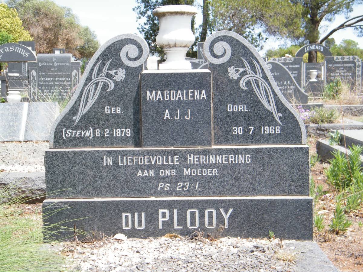 PLOOY Magdalena A.J.J., du nee STEYN 1879-1966