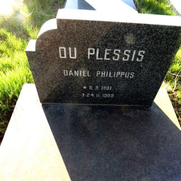 PLESSIS Daniel Philippus, du 1901-1989