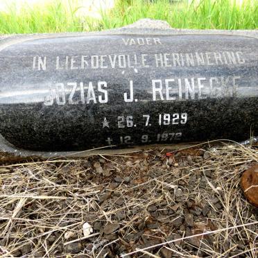 REINECKE Jozias J. 1929-1972