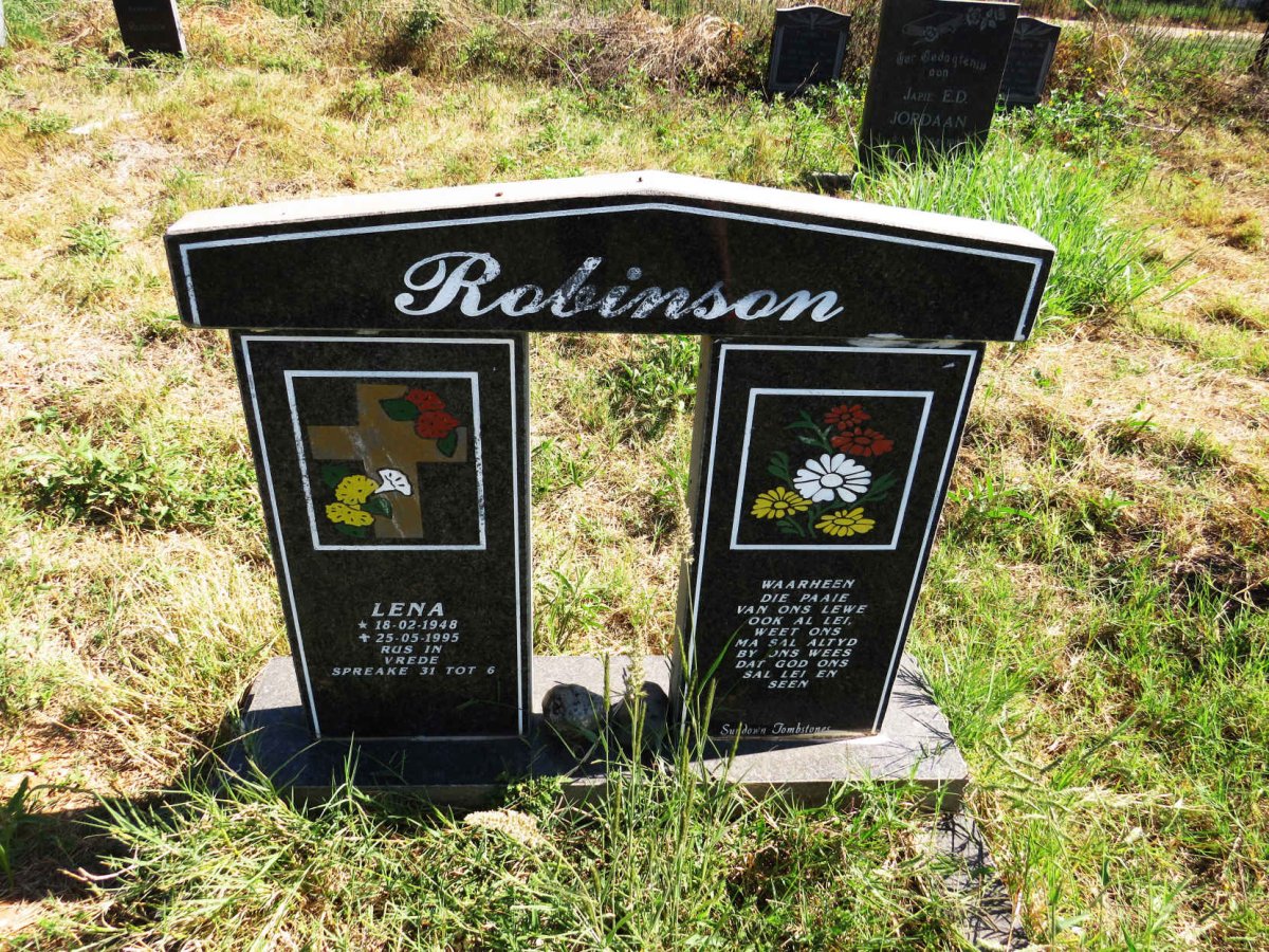 ROBINSON Lena 1948-1995