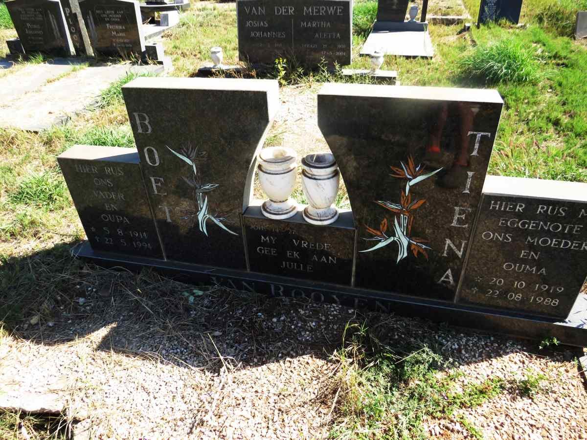 ROOYEN Johannes Cornelius, van 1914-1994 & Catharina Maria 1919-1988_1