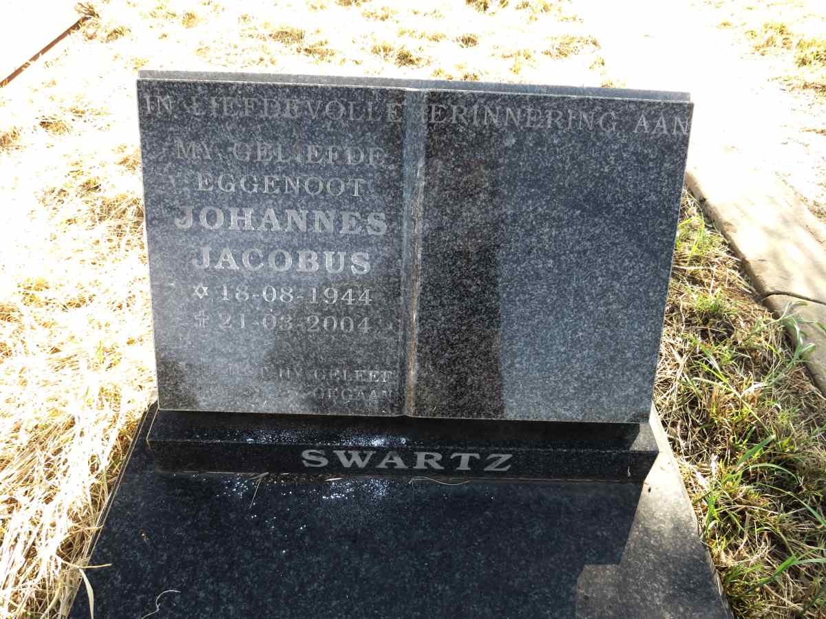 SWARTZ Johannes Jacobus 1944-2004