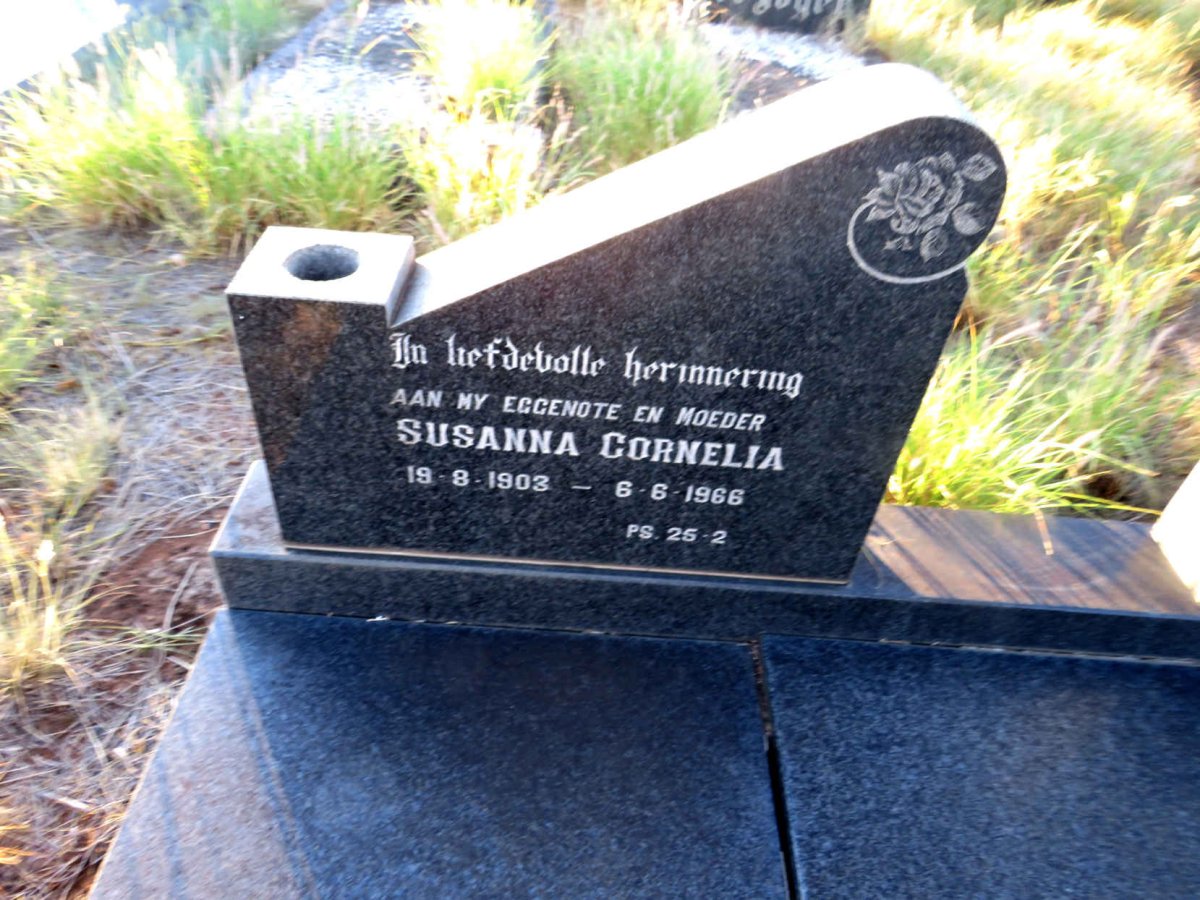 SCHEEPERS Gerhardus Stephanus 1918-2001 & Susanna Cornelia 1903-1966_3