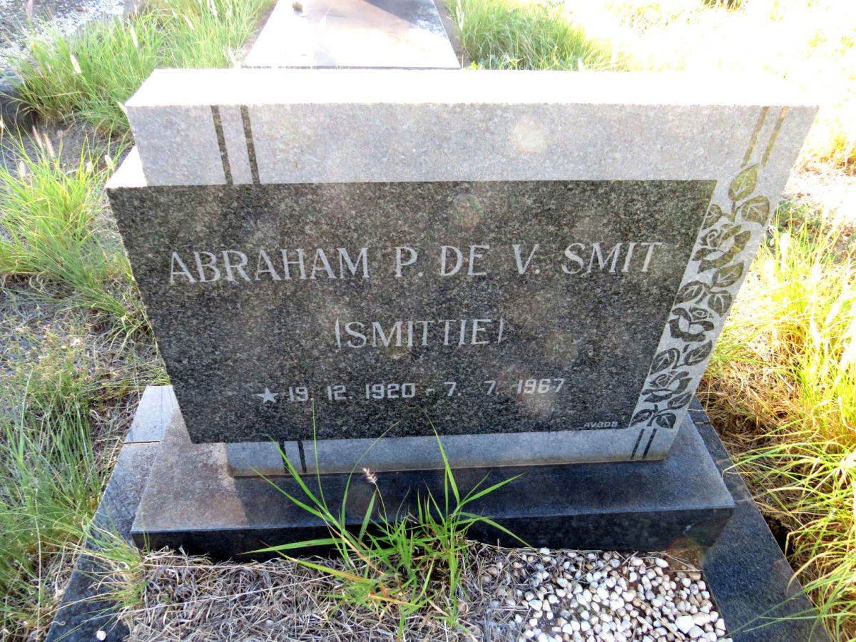 SMIT Abraham P. de V. 1920-1967